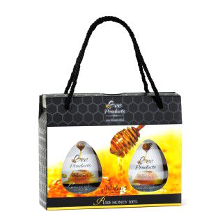 Gift set น้ำผึ้งดอกลำไย 250 กรัม x 2 