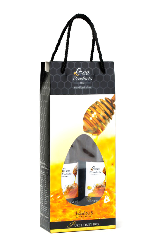 Gift set น้ำผึ้งดอกไม้ป่า 700 กรัม x 2