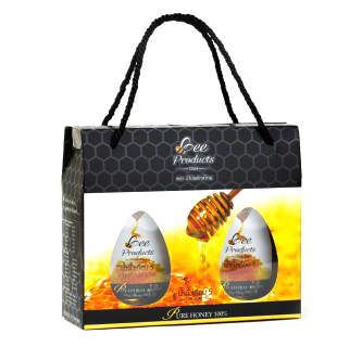 Gift set น้ำผึ้งดอกไม้ป่า 500 กรัม x 2